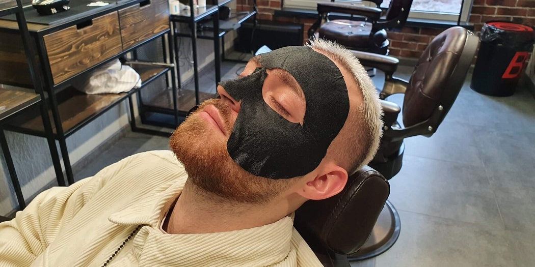 Очищающие маски для лица в барбершоп Headshot